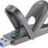 Флешка USB NETAC US9 512ГБ, USB3.2, серый [nt03us9c-512g-32ta]